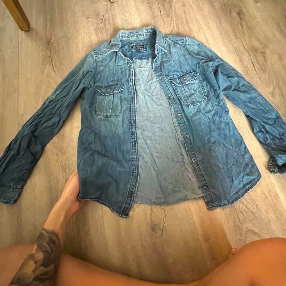 EXPRESS | Jean Jacket | Denim | X-Small | Blue 💙
